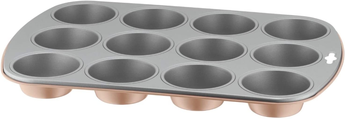 Форма для 12 маффинов, оранж KAISER