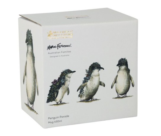 Кружка Пингвины, цветная, 0,45 л. Maxwell & Williams