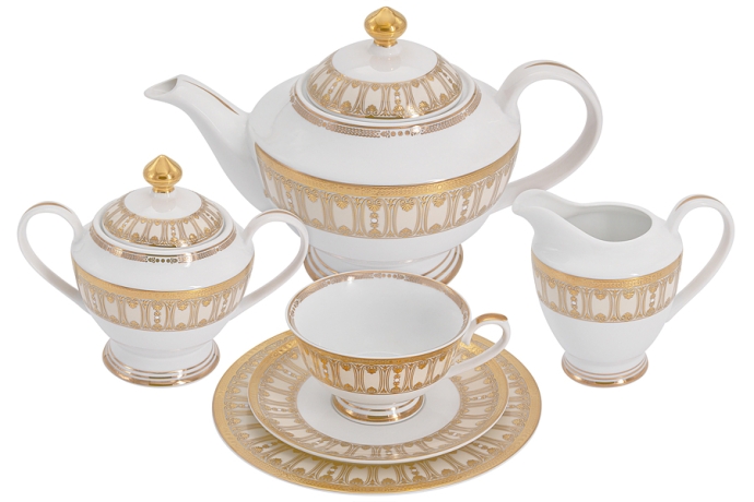 Чайный сервиз Contessa, 6 персон, 23 предмета, Midori