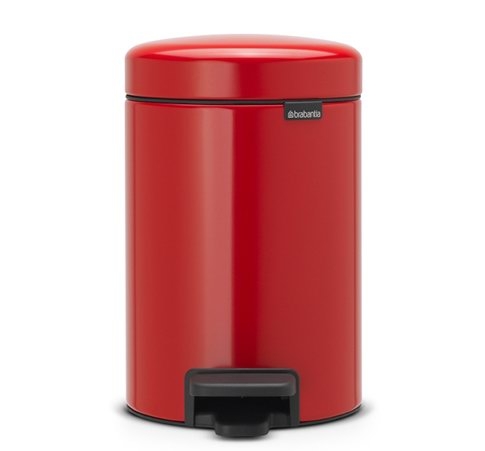 Мусорный бак newIcon (3 л), Пламенно-красный Brabantia