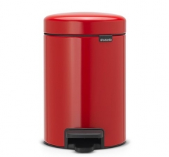 Мусорный бак newIcon (3 л), Пламенно-красный Brabantia