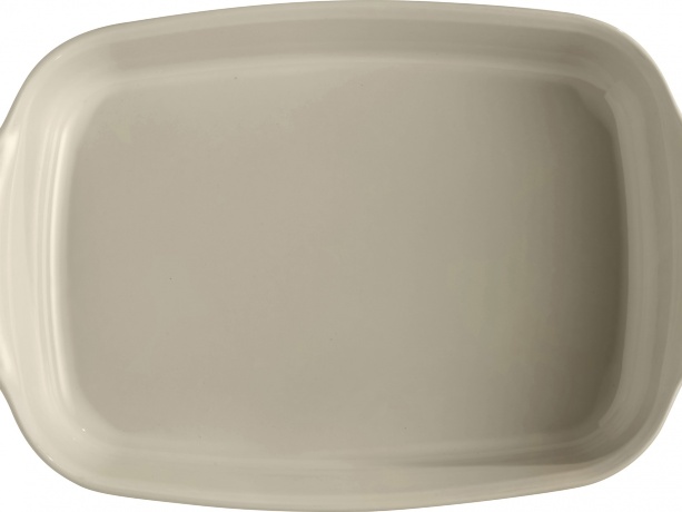 Форма для запекания, лазаньи Emile Henry прямоугольная, 42x27 см, крем