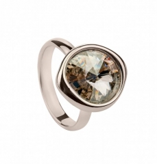 Кольцо Silver Shade K1902.2 BW/S Fiore Luna