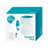 Кружка Tweet, 300 мл. синяя Balvi