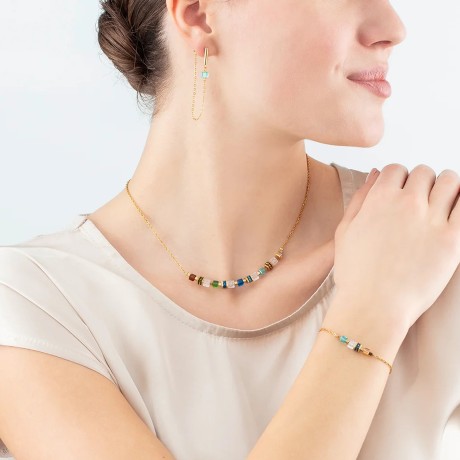 Серьги Multicolour Gold 5076/21-1516 Coeur de Lion