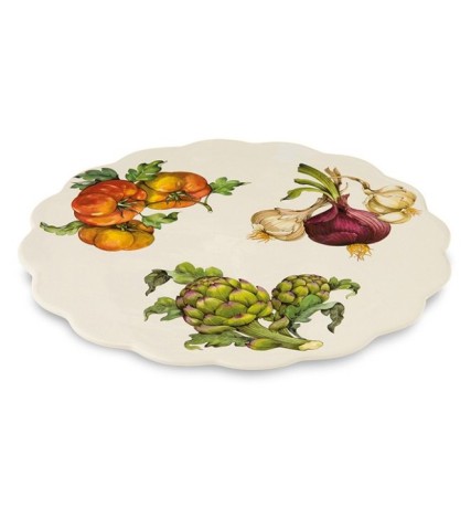 Тарелка для торта Mercato della Terra, 34 см. Nuova Cer