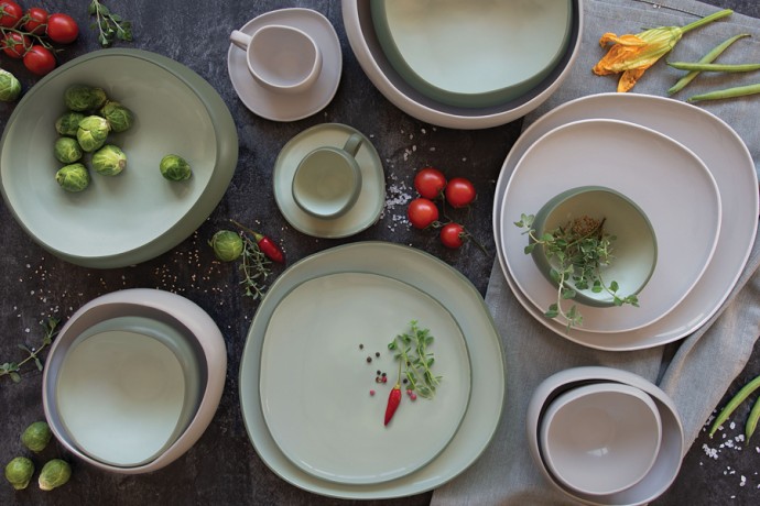 Кружка Organica, зелёная, 0,48 л. Easy Life