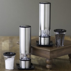 Мельница электрическая для соли Elis Sense Peugeot, 20 см. матовый