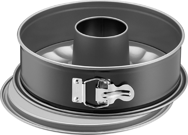 Форма для выпечки разъемная с рельефным дном, круглая, 20см. EMSA