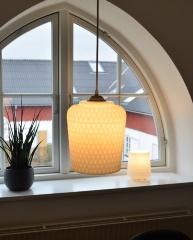 Светильник подвесной Charming, O20, опал Halo Design