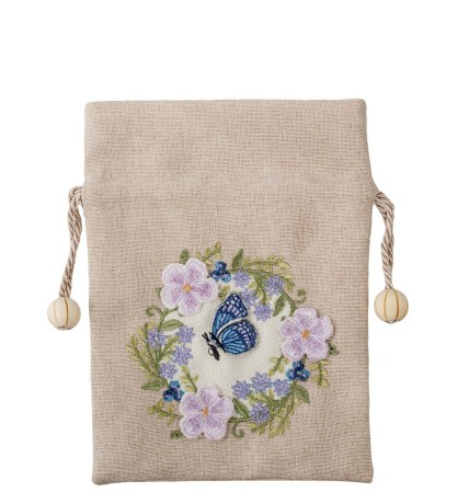 LK-34 Мешочек из льна "Летний луг"
