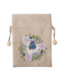 LK-34 Мешочек из льна "Летний луг"