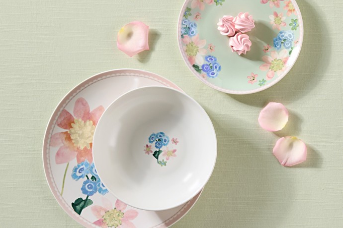 Тарелка обеденная Primula, шалфей, 27 см. Maxwell & Williams