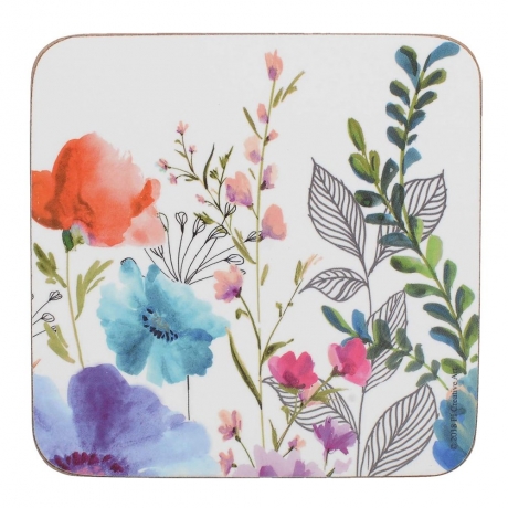Набор из 6 подставок, 10х10 см. Meadow Floral Kitchen Craft