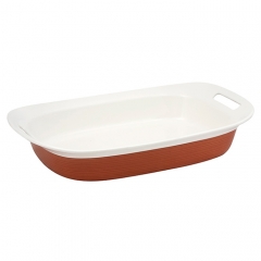 Форма для запекания прямоугольная, 2,8 л. Corningware, красный