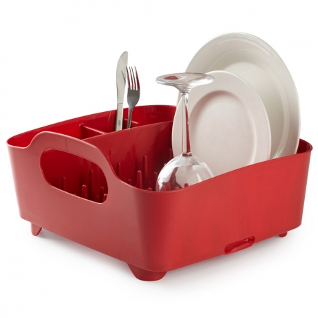 Сушилка для посуды Tub, красная, Umbra