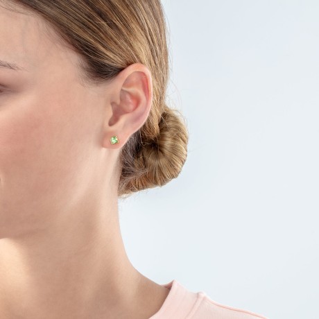 Серьги Green-Gold Coeur de Lion