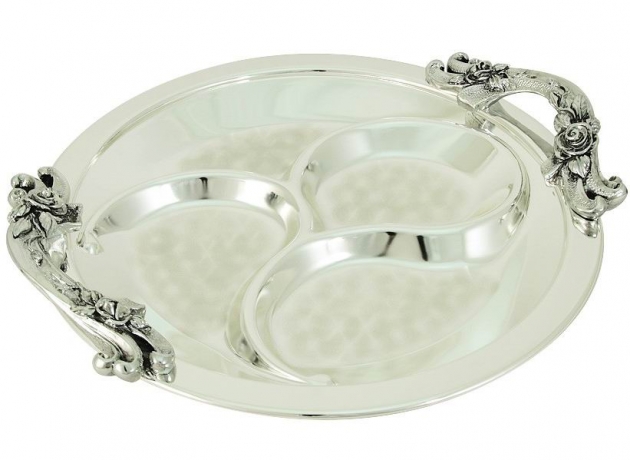 Менажница с ручками (4 отделения), 33 см, gamma