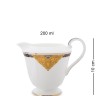 JK-195 Чайный сервиз 15 пр. на 6 перс. "Золотой Палермо" (Gold Palermo Pavone)