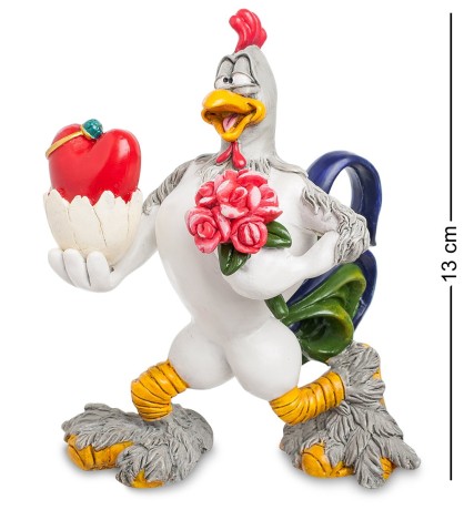 RV-578 Фигурка Петух "От всего сердца" (W.Stratford)