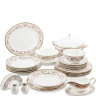 JK-211 Столовый сервиз 27 пр. на 6 перс. "Милано-Мариттима" (Milano Marittima Pavone)