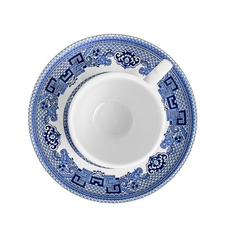 Чашка д/эспрессо, 90 мл. с блюдцем, BLUE WILLOW Grace Tudor