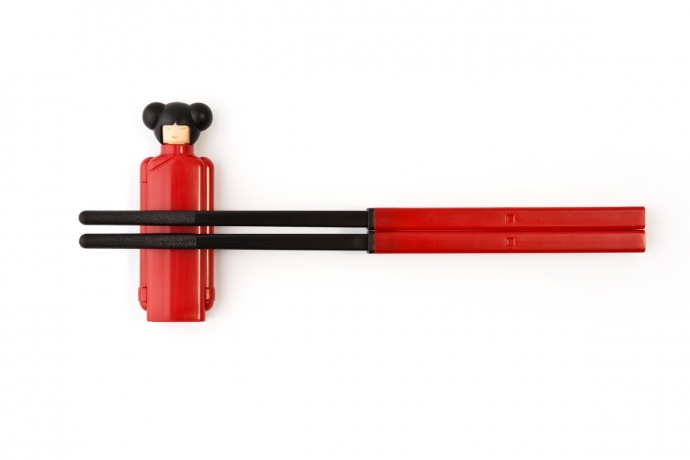 Палочки для суши Mrs.Lee, красные, Qualy