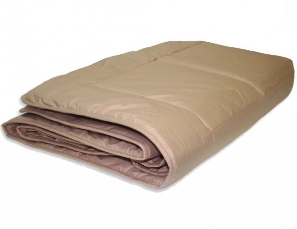 Одеяло всесезонное с шерстью верблюда в хлопковом чехле "Дар Востока", 172х205 см. Natures