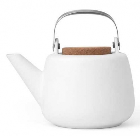 Чайник заварочный с ситечком Nicola™ 1,2 л. белый Viva Scandinavia