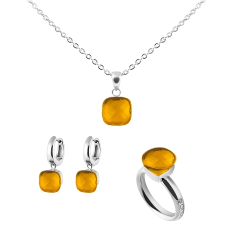 Колье Firenze sunflower 400255.1 BR/S Qudo