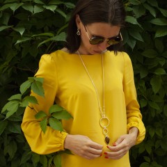 Колье COFFE AGATE