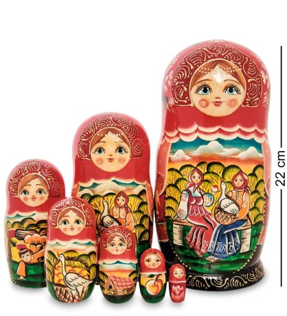 МР-25/ 23 Матрешка 7м "Матрена с гусем"
