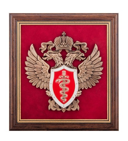 ПК-152 Панно "Эмблема Федеральной службы по контролю за оборотом наркотиков" 20х21