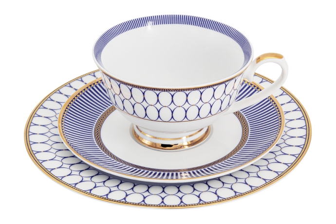 Чайный сервиз Адмиралтейский, 12 персон, 42 предмета, Midori