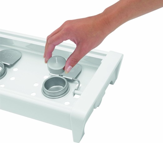 Панель для разогрева с двумя конфорками, черный Brabantia