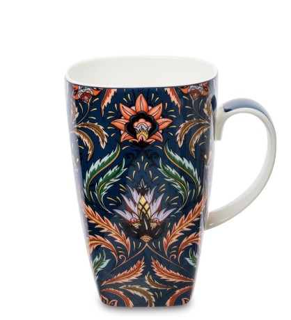 JK-263 Кружка "Цветок лотоса" (Fiore di loto Pavone)