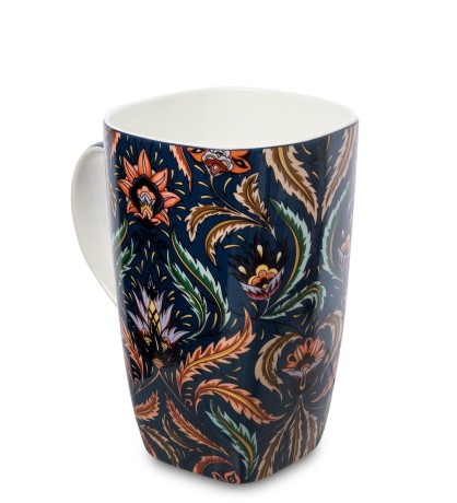 JK-263 Кружка "Цветок лотоса" (Fiore di loto Pavone)