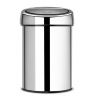 Мусорный бак Brabantia Touch Bin (3л), Полированная сталь Brabantia