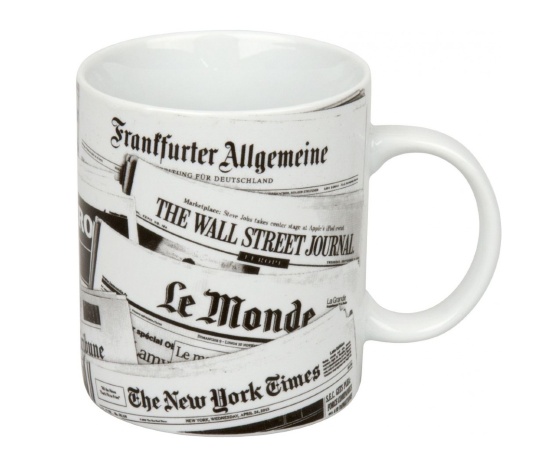 Кружка, 330 мл. "Пресса" KONITZ