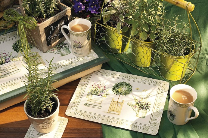 Набор 6 подставок "TOPIARY", 10.5x10.5 см. CREATIVE TOPS