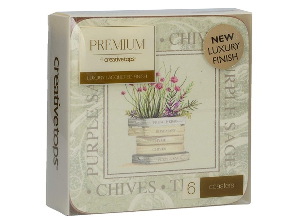 Набор 6 подставок "TOPIARY", 10.5x10.5 см. CREATIVE TOPS