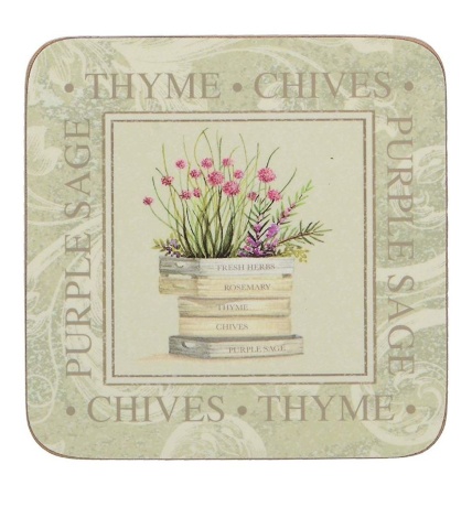 Набор 6 подставок "TOPIARY", 10.5x10.5 см. CREATIVE TOPS