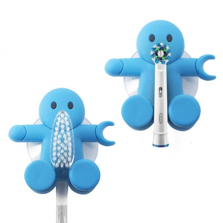 Держатель для зубной щётки Amico синий Balvi