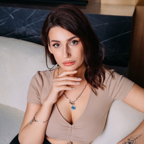 Колье BBL B2009SW-N01.23 BL/S Fiore Luna