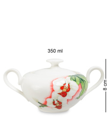 JS-36 Чайный сервиз на 6 персон "Королевская орхидея" (Pavone)