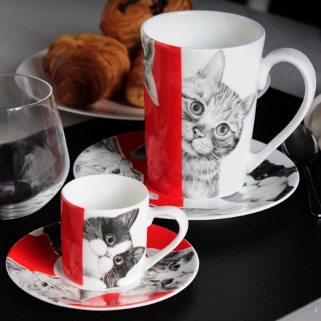 Тарелка CATS, 17 см. BEST FRIENDS Taitu