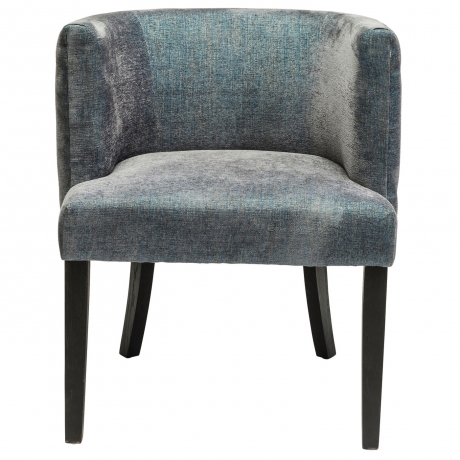 Стул с подлокотниками Theatre, коллекция "Театр" 68*80*64, Полиэстер, Береза, Полиуретан, Дуб, Синий