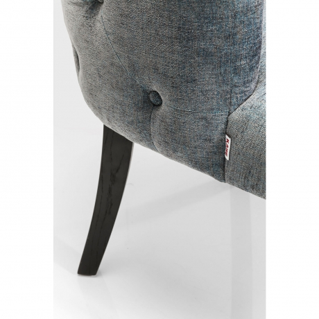 Стул с подлокотниками Theatre, коллекция "Театр" 68*80*64, Полиэстер, Береза, Полиуретан, Дуб, Синий