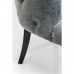 Стул с подлокотниками Theatre, коллекция "Театр" 68*80*64, Полиэстер, Береза, Полиуретан, Дуб, Синий