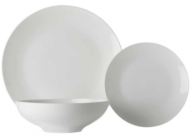 Обеденный сервиз на 6 персон Белая коллекция, 18 предметов Maxwell & Williams